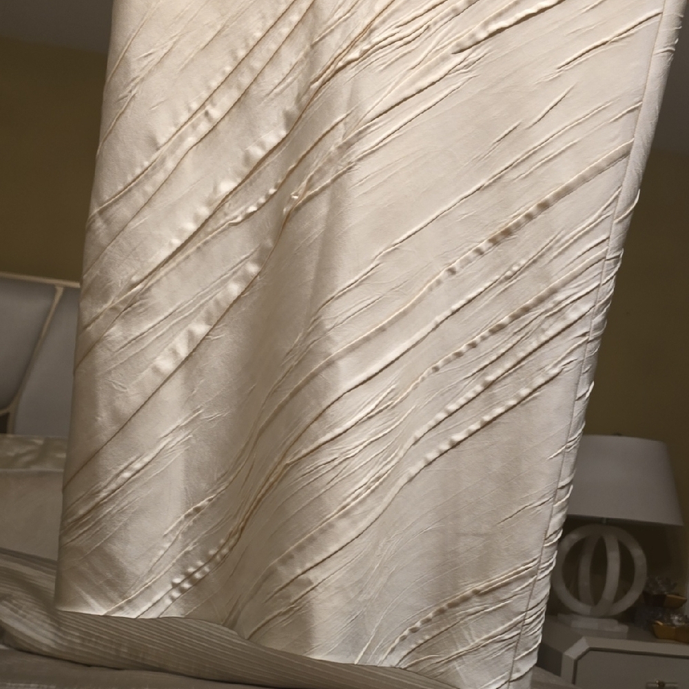 Sportmax Elegant Textured Beige Pencil Skirt - Picture 4 of 16